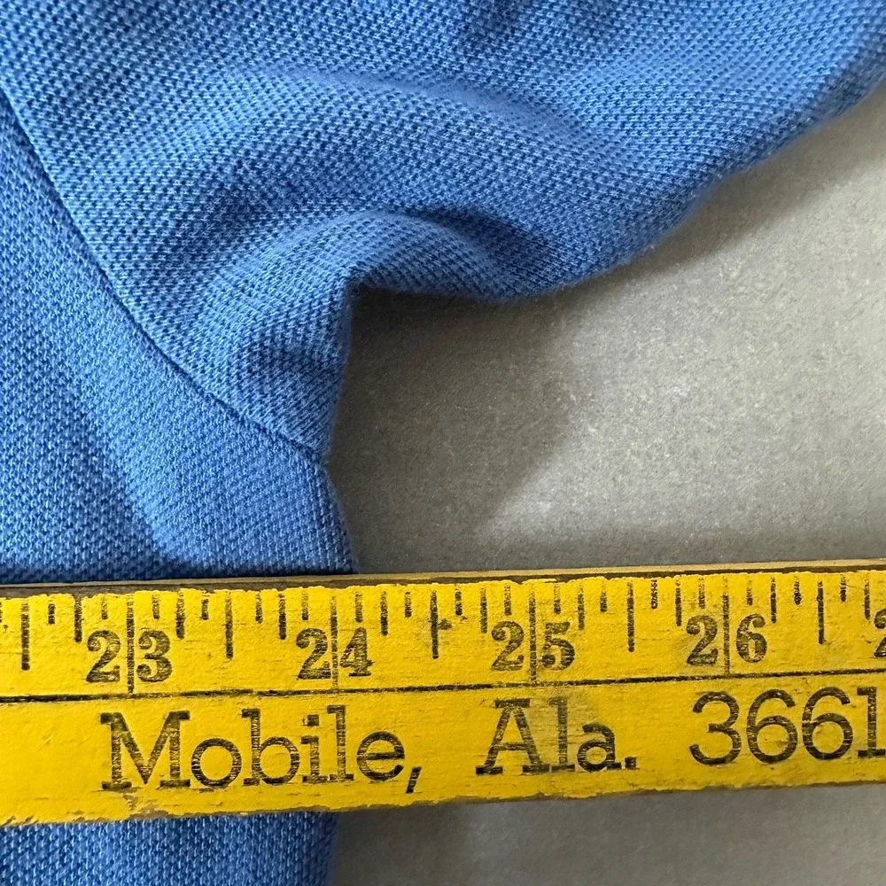 Polo Ralph Lauren Blue Polo Men's XL Orange Pony Cotton‎